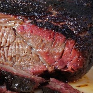 BBQ smoked beef brisket